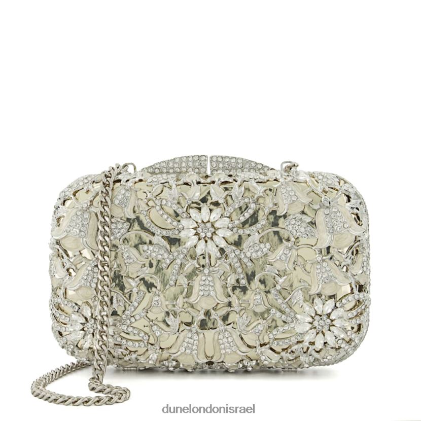 נשים Dune London זהב קלאץ' מתכתי עם פירוט יהלומים ברקלי 60N84X40